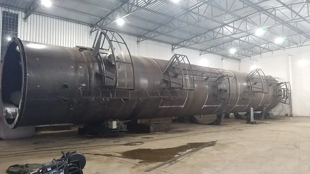 Fabricante de vasos de pressão na horizontal NR-13