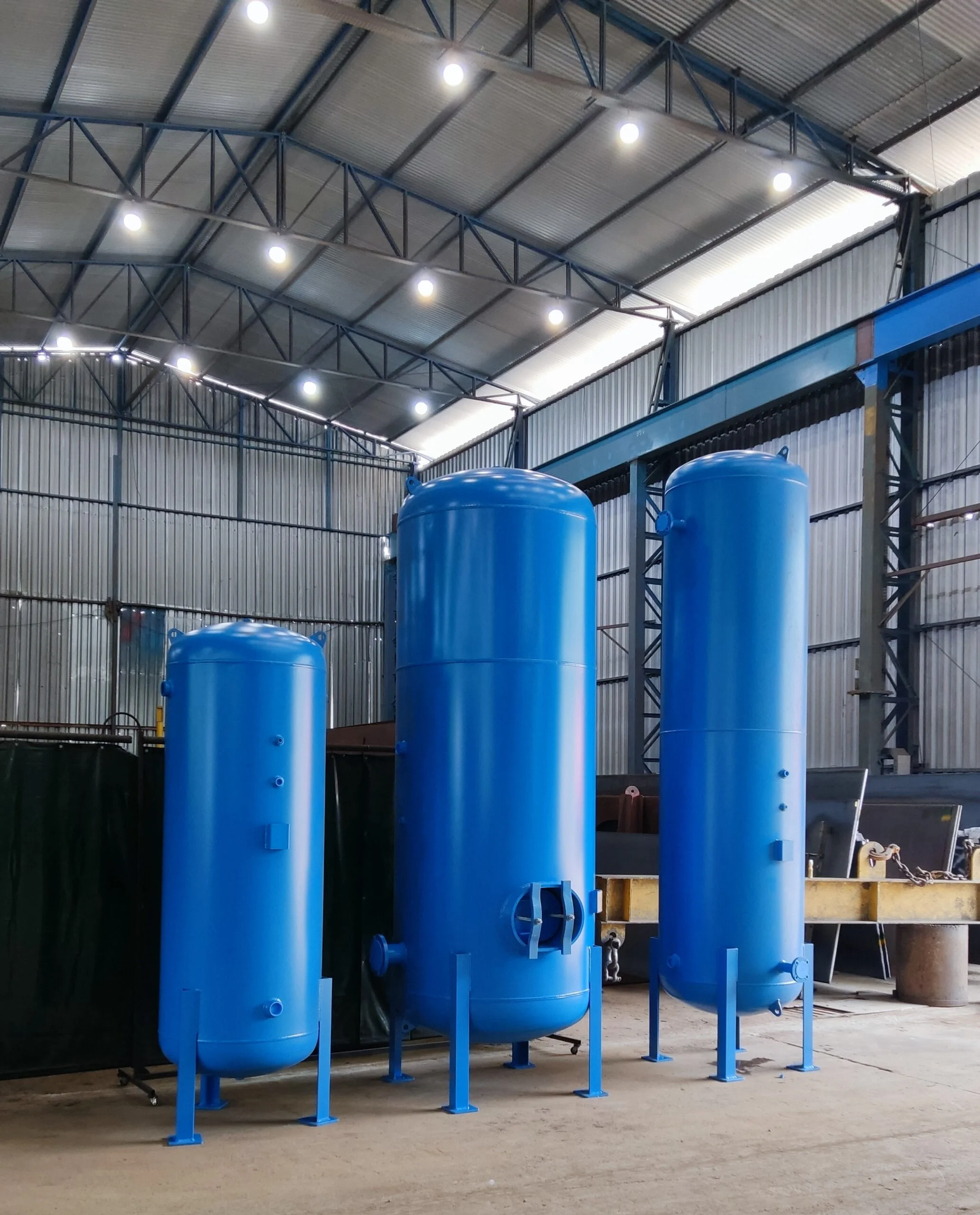 Vaso de pressão vertical NR13